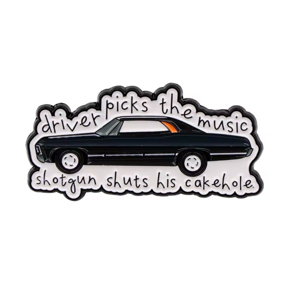 Supernatural TV Show Dean Winchester Enamel Pin